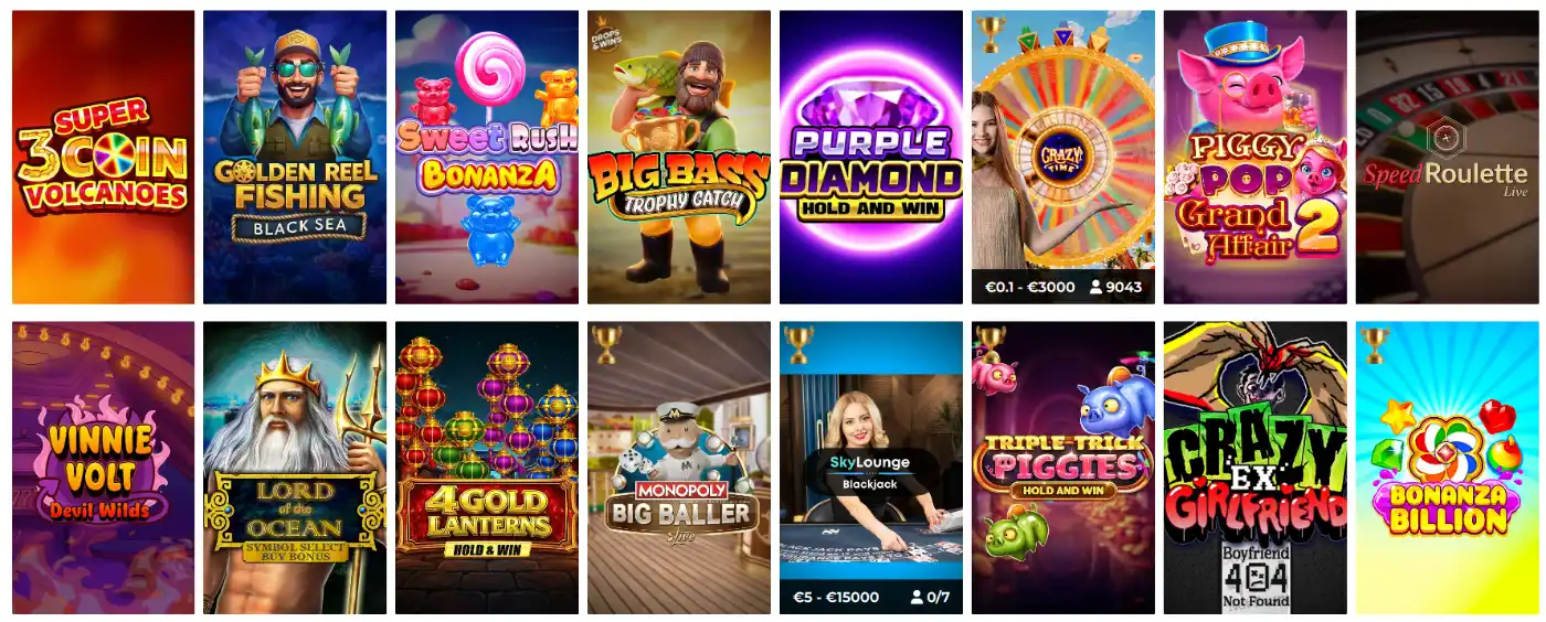 Casino Estrella: tragaperras y proveedores
